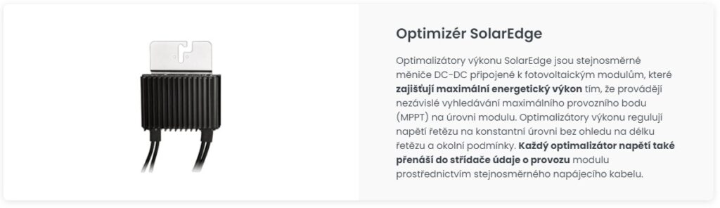 Optimizéry SolarEdge