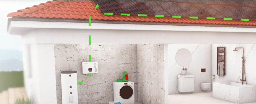 Fotovoltaický systém pro ohřev užitkové vody