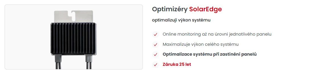 Optimizéry SolarEdge