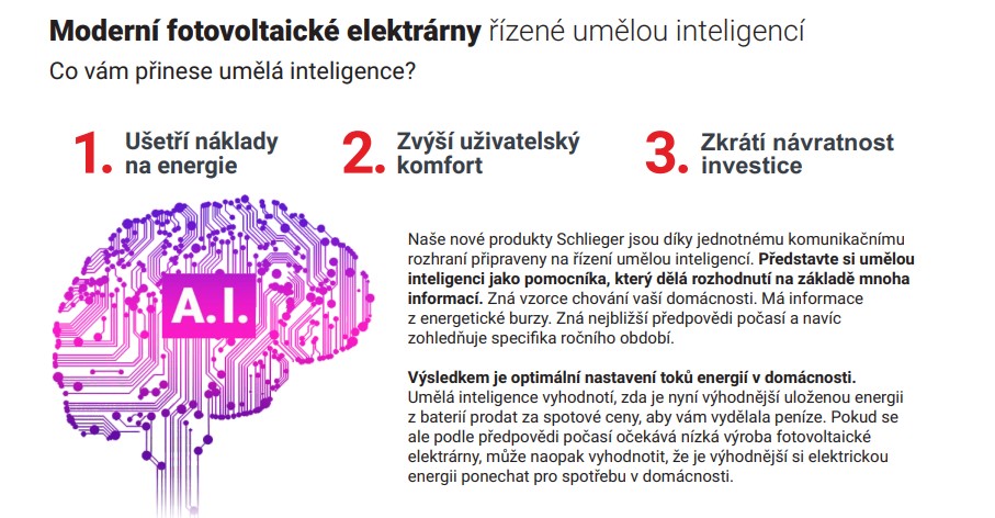 Moderní fotovoltaické elektrárny