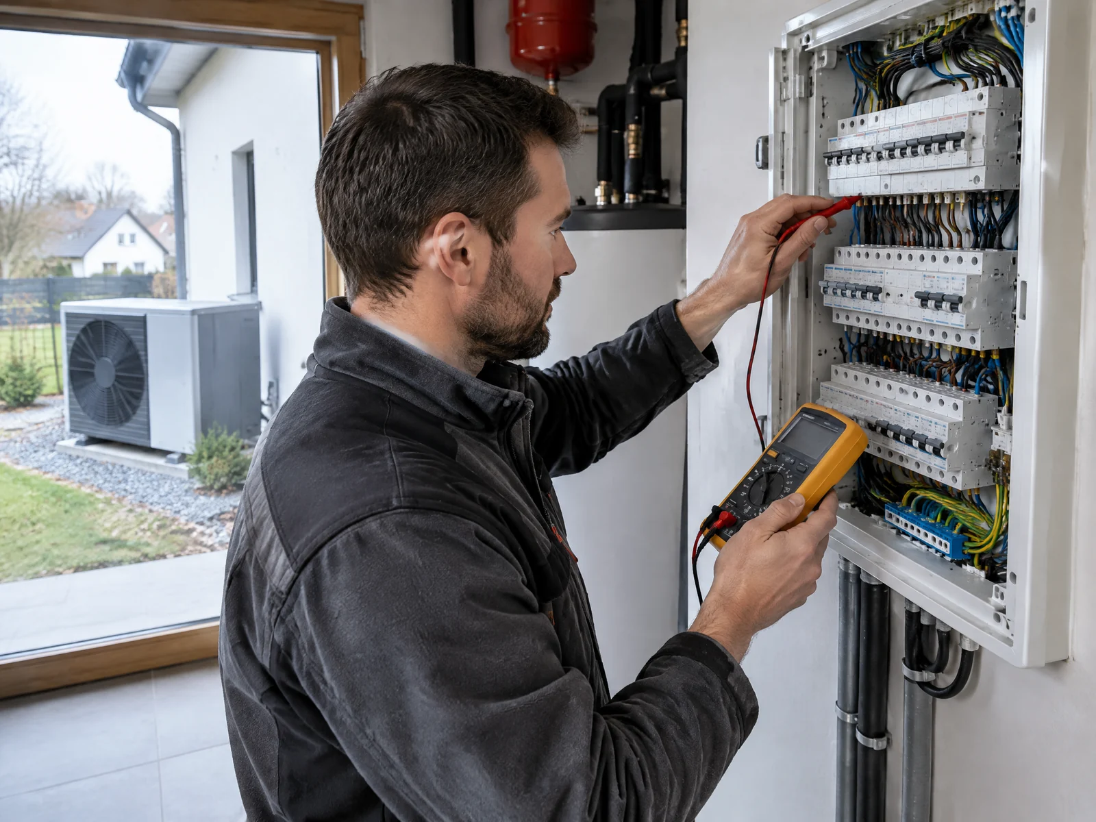 Revize elektroinstalace tepelného čerpadla kvůli sazbě D57d